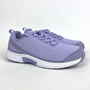 Orthofeet Coral Sneaker Shoe Womens 11 B Lavender Purple 983 Stretch Comfort